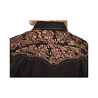 Floral Tooled Emb Blouse