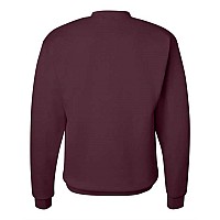 Hanes Ecosmart Crewneck Sweatshirt Maroon S