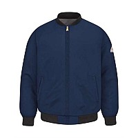 Bulwark Flame Resistant Team Jacket Navy S