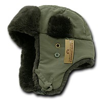 Aviator Hats Olive Lxl