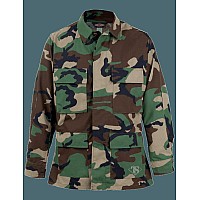 Bdu Coat Woodland Mens 5050 Cordura Nyco Xsr