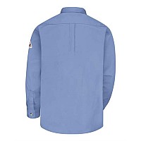 Bulwark Dress Uniform Shirt Excel Fr Comfortouch 7 Oz Light Blue M