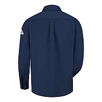 Bulwark Uniform Shirt Long Sizes Navy Lt