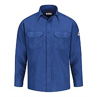 Bulwark Uniform Shirt Nomex Iiia Long Sizes Royal Lt