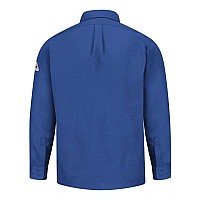 Bulwark Uniform Shirt Nomex Iiia Long Sizes Royal Lt