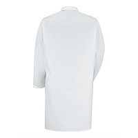 Red Kap Lab Coat With Gripper White L