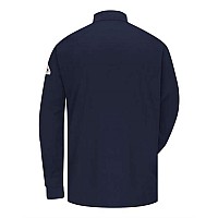 Bulwark Tagless Mock Turtleneck Excel Fr Navy S