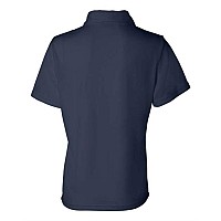 Featherlite Womens Moisture Free Mesh Sport Shirt Navy L