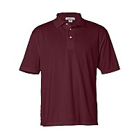 Featherlite Moisture Free Mesh Sport Shirt Maroon S