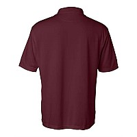 Featherlite Moisture Free Mesh Sport Shirt Maroon S