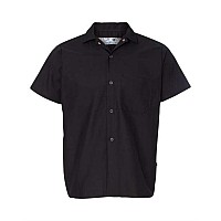 Chef Designs Poplin Cook Shirt With Gripper Closures Black L