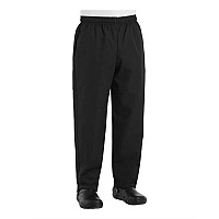 Chef Designs Baggy Chef Pants Black L