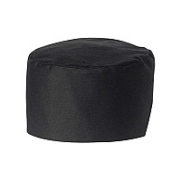 Chef Designs Skull Cap Black L