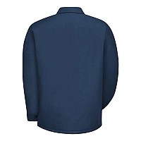 Red Kap Permalined Panel Jacket Long Sizes Navy Xlt