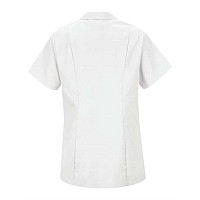 Red Kap Womens Zip Front Smock White M