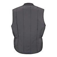 Red Kap Quilted Vest Long Sizes Charcoal Xlt