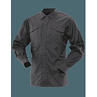 Ultralight Uniform Shirt Long Sleeve Black Mens Poly Cotton Sl