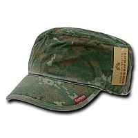 Adjustable Patrol Caps Woodland Digital