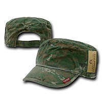 Adjustable Patrol Caps Woodland Digital