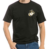 Basic Military Ts Marines Black M