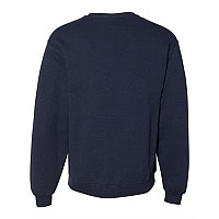 Russell Athletic Dri Power Crewneck Sweatshirt Navy M