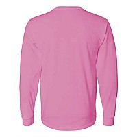 Fruit Of The Loom Hd Cotton Long Sleeve Tshirt Azalea L