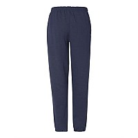 Russell Athletic Dri Power Closed Bottom Sweatpants With Pockets Navy M