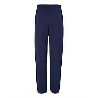 Russell Athletic Dri Power Open Bottom Pocket Sweatpants Navy S