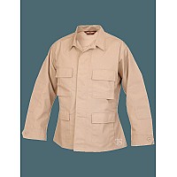 Bdu Coat Khaki Mens Poly Cotton Sr