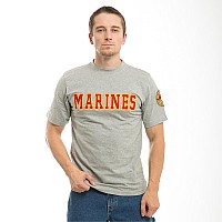 Applique Text Ts Marines Grey Xl