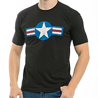 30 Single Tee Us Airforce 4 Black M