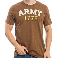 Long Beach Applique Ts Army Brown S