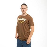 Long Beach Applique Ts Army Brown S