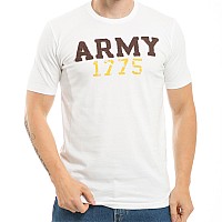 Seal Beach Applique Ts Army Wht M