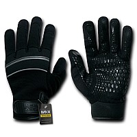 Silicon Palm Tactical Glove Black L