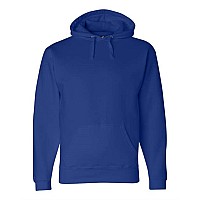 J America Premium Hooded Sweatshirt Royal M