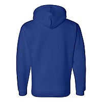 J America Premium Hooded Sweatshirt Royal M