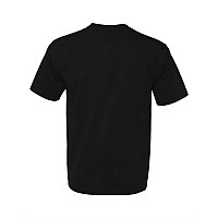 Bayside Usamade 100 Cotton Short Sleeve Tshirt Black S