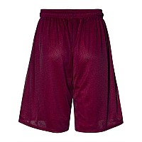 Russell Athletic 9 Dripower Tricot Mesh Shorts Maroon Xl