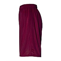 Russell Athletic 9 Dripower Tricot Mesh Shorts Maroon Xl