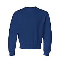 Jerzees Nublend Youth Crewneck Sweatshirt Royal L