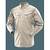 Ultralight Field Shirt Long Sleeve Khaki Mens Poly Cotton Sr