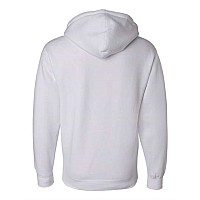 Independent Trading Co Heavyweight Hooded Sweatshirt White L