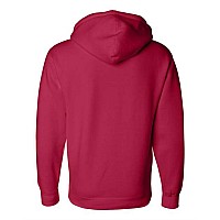 Independent Trading Co Heavyweight Hooded Sweatshirt Red S