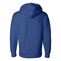 Independent Trading Co Heavyweight Hooded Sweatshirt Royal Xs