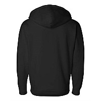 Independent Trading Co Heavyweight Fullzip Hooded Sweatshirt Black S