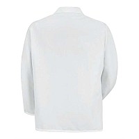 Red Kap Specialized Lapel Counter Coat White L