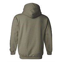 Gildan Heavy Blend Hooded Sweatshirt Military Green L