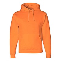 Jerzees Super Sweats Nublend Hooded Sweatshirt Safety Orange S