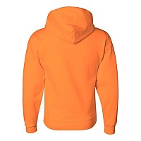 Jerzees Super Sweats Nublend Hooded Sweatshirt Safety Orange S